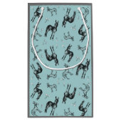 ロバとタンポポ スモールペーパーバッグ (裏面)