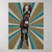 ロバとフクロウ ポスター (正面)