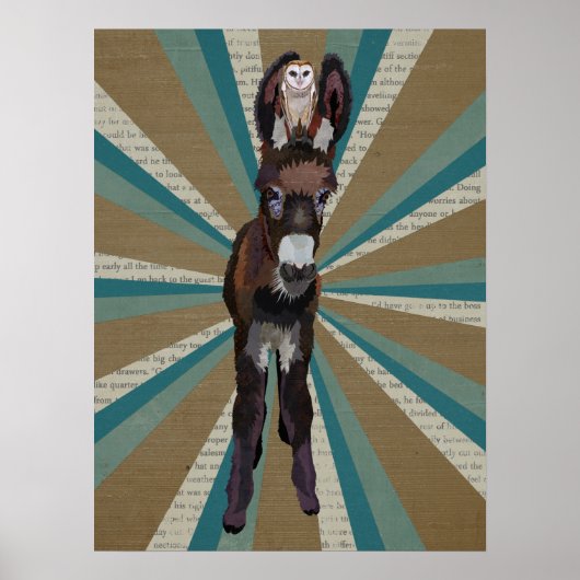 ロバとフクロウ ポスター (正面)