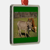 ロバと牛のオーナメント メタルオーナメント (右)