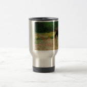 ロバと馬の秋場。 トラベルマグ (中央)