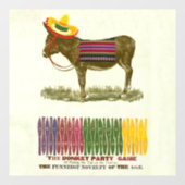 ロバに尾を付ける ウィンドウサイン (シート)