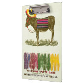 ロバに尾を付ける クリップボード (左)