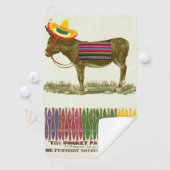 ロバに尾を付ける ゴルフタオル (インサイチュ)