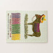 ロバに尾を付ける ジグソーパズル (横)