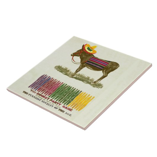 ロバに尾を付ける タイル (側面)