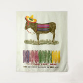 ロバに尾を付ける タペストリー (正面)