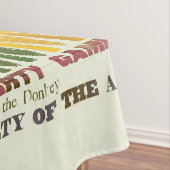 ロバに尾を付ける テーブルクロス (インサイチュ)