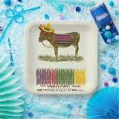 ロバに尾を付ける ペーパープレート (パーティー)