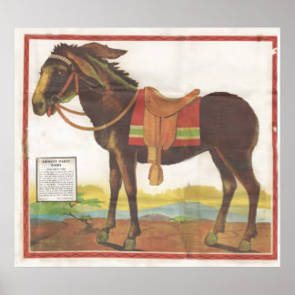 ロバに尾を付ける ポスター