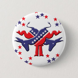 ロバのキッキングボタン 缶バッジ