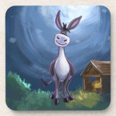 ロバのギフト&アクセサリー コースター (正面)