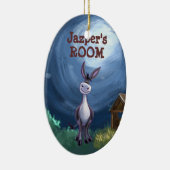 ロバのギフト&アクセサリー セラミックオーナメント (右)