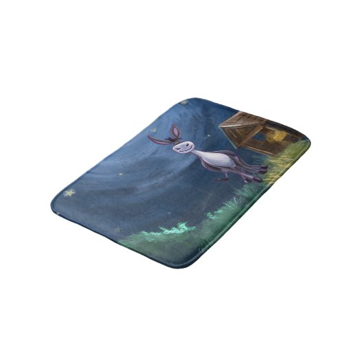 ロバのギフト&アクセサリー バスマット (アングル)