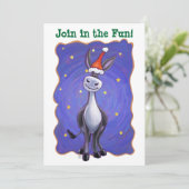 ロバのクリスマス 招待状 (スタンド正面)