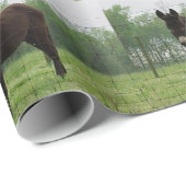 ロバのラッピング紙 ラッピングペーパー (ロールコーナー)