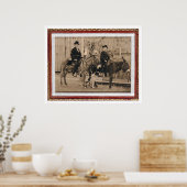 ロバの上に2人のオキーフの少年(40040) ポスター (キッチン)