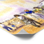 ロバの乗り物 – Blackpool ポスター (角)