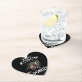 ロバの愛する贈り物|ロバに気が散る ペーパーコースター (インサイチュ)