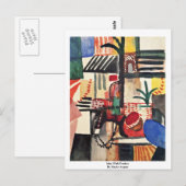 ロバの男威厳がある ポストカード (正面/裏面)