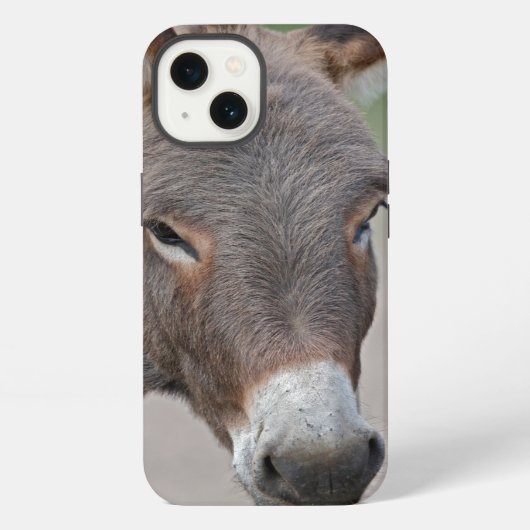 ロバの肖像 iPadケース iPhoneケース (裏面)