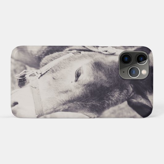 ロバの頭001 Case-Mate iPhoneケース (裏面(横))