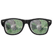 ロバは野生のダフ食べルを持たない レトロサングラス (正面)