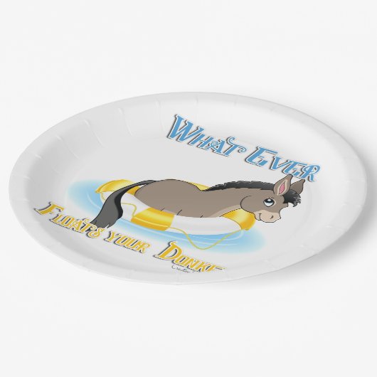 ロバを浮かべるものは ペーパープレート (アングル)