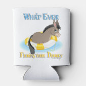 ロバを浮かべるものは 缶クーラー (裏面)