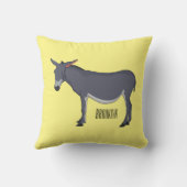 ロバイラストレーション クッション (裏面)