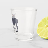 ロバイラストレーション ショットグラス (右)