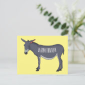 ロバイラストレーション ポストカード (スタンド正面)