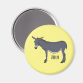 ロバイラストレーション マグネット (正面/裏面)