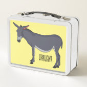 ロバイラストレーション メタルランチボックス (裏面)