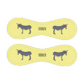 ロバイラストレーション 野球ボール (パネル)