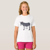 ロバイラストレーション Tシャツ (正面フル)