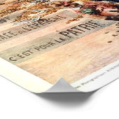 ロバウディアルシデテオペレヴィンテージフランスの広告 ポスター (角)