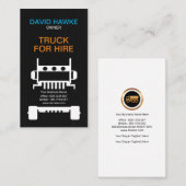 ロバストなセミトラック用木目カバートランスポータ 名刺 (正面/裏面)