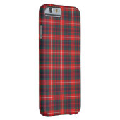 ロバットクランのフレーザー赤と青のモダンタータンチェック Case-Mate iPhoneケース (裏面/右)