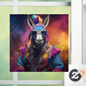 ロバファンキーーブルー眼鏡 ウィンドウサイン (ホーム)