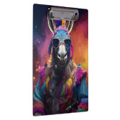 ロバファンキーーブルー眼鏡 クリップボード (右)