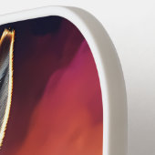 ロバファンキーーブルー眼鏡 ピックルボールラケット (左詳細)