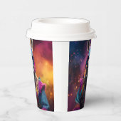 ロバファンキーーブルー眼鏡 紙コップ (右)