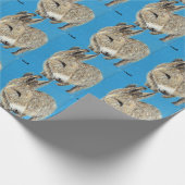 ロバフレンドリーー絵画ズ ラッピングペーパー (角)