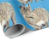 ロバフレンドリーー絵画ズ ラッピングペーパー (ロールコーナー)