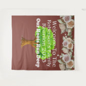 ロバーソンファミリー懇親会タペストリー タペストリー (正面(横))