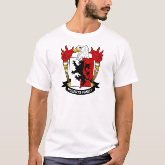 ロバーツ家族の紋章付き外衣 Tシャツ