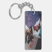 ロバートおよびShauna Hoynesの捧げ物Keychain #1 キーホルダー (正面左)
