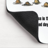 ロバートのコリアーによるやる気を起こさせるな検査の引用文 マウスパッド (コーナー)