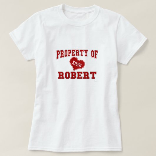 ロバートの特性 Tシャツ (デザイン正面)